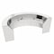 Linea Italia Reception Desk 71 in D X 46 in H, 11.9 ft W X Thermofused Laminate, White ZUS297 - alternate 7